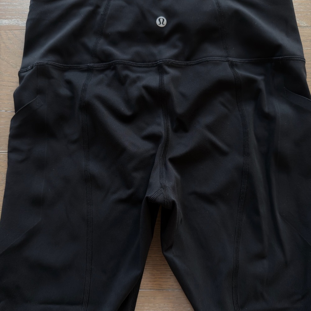 Lululemon Women’s Pace Rival High Rise Crop Leggings Size 6 Black - Picture 8 of 10